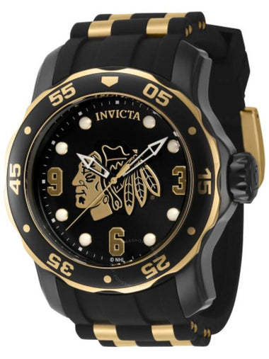 Invicta NHL Chicago Blackhawks Quartz Black Dial Men's Watch 42315 - INVICTA - BALAAN 1