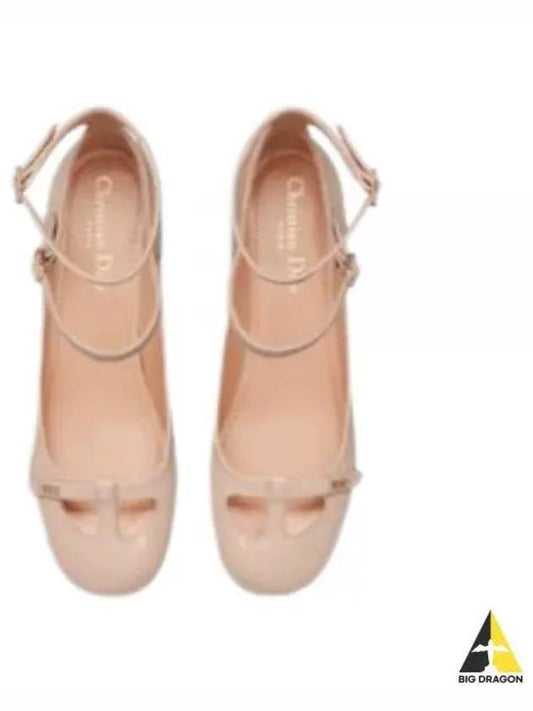 Aime Patent Calfskin Pumps Nude - DIOR - BALAAN 2