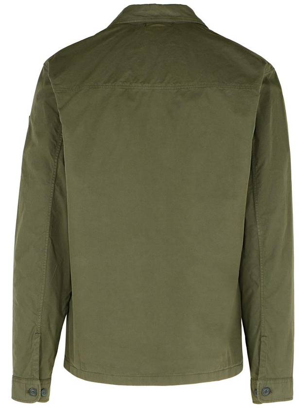 C.P. Company Green Cotton Shirt - CP COMPANY - BALAAN 3