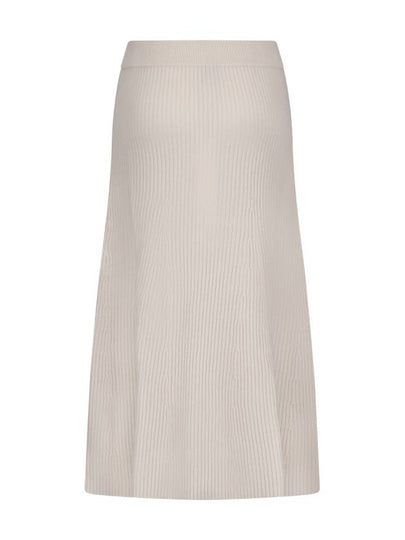 RELAXED CUT WOOL MIDI SKIRT - CALVIN KLEIN - BALAAN 2