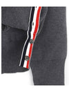 Milano Stitch 4-Bar Cardigan Medium Grey - THOM BROWNE - BALAAN 9