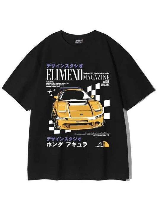 EL edition short sleeve t-shirt black - ELIMENO - BALAAN 1