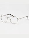 Eyewear Logo Square Eyeglasses Sillver - GUCCI - BALAAN 3