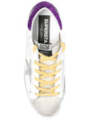 Superstar Glitter Tab Low Top Sneakers Purple White - GOLDEN GOOSE - BALAAN 5