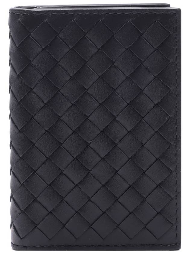 Intrecciato Card Wallet Black - BOTTEGA VENETA - BALAAN 2