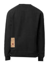 Back Patch Sweatshirt Black - TEN C - BALAAN 3