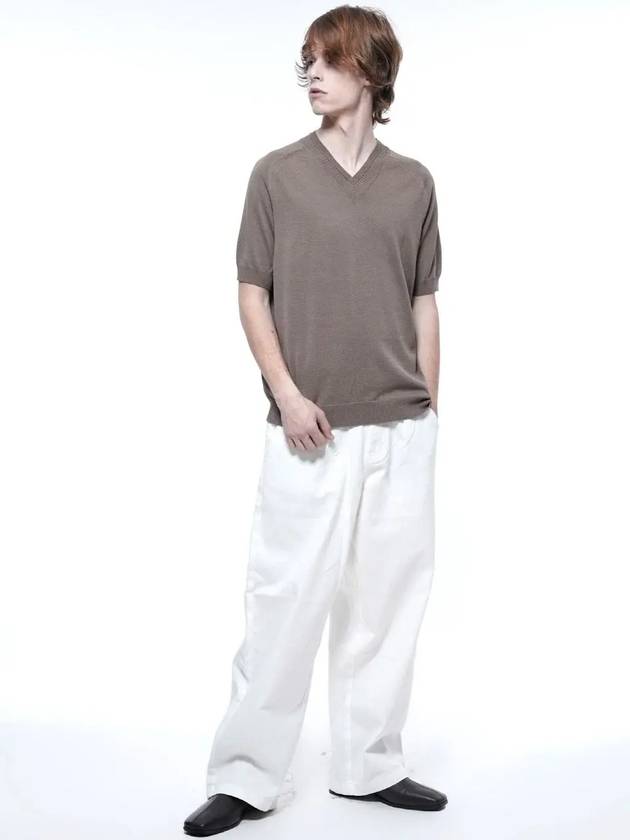 button wide jeans white - CHANCE'S NOI - BALAAN 10