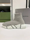 Speedrunner high top sneakers gray - BALENCIAGA - BALAAN 4