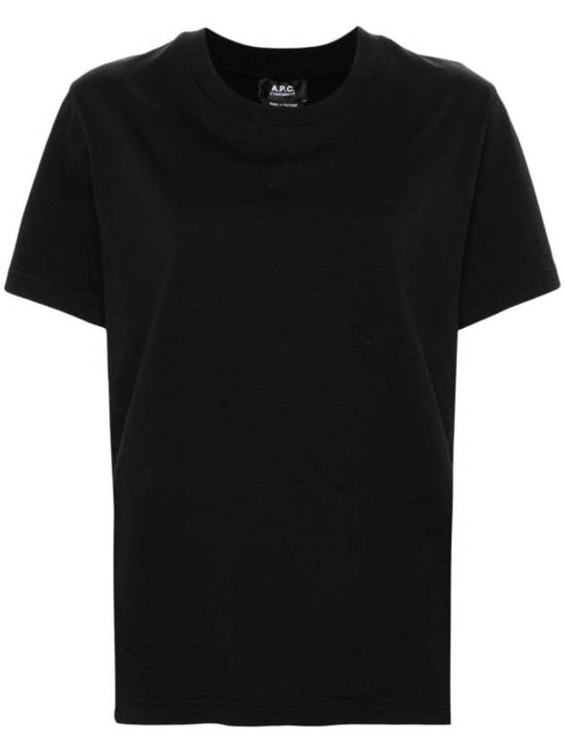 Standard Brode Logo Short Sleeve T-Shirt Black - A.P.C. - BALAAN 2