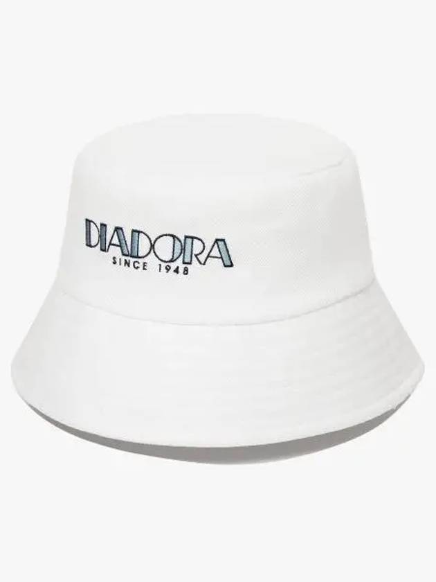 Diadora graphic logo bucket hat OFF white - DIADORA - BALAAN 1