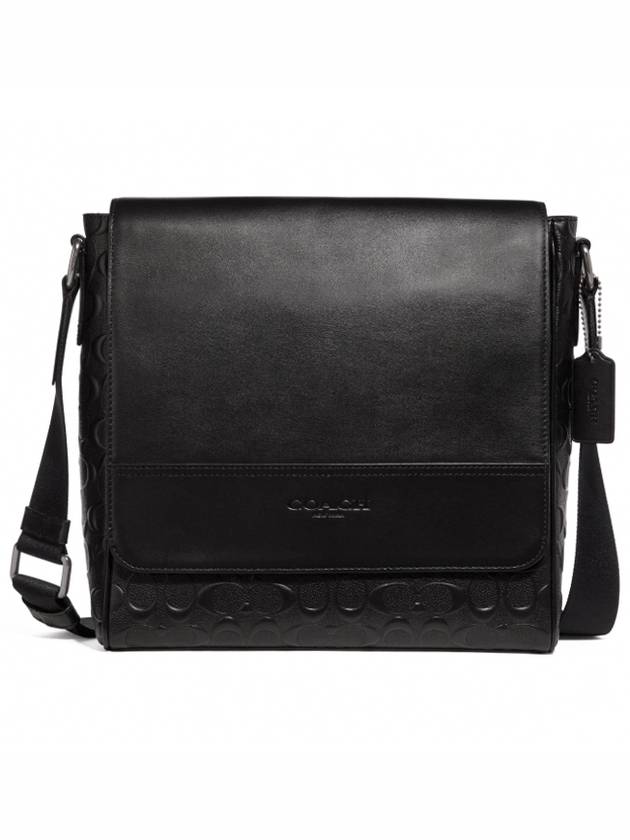 Houston Map Body Cross Bag Black - COACH - BALAAN 2