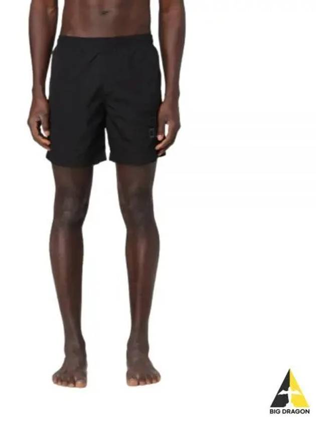 Eco Chrome R Swim Shorts Black - CP COMPANY - BALAAN 2