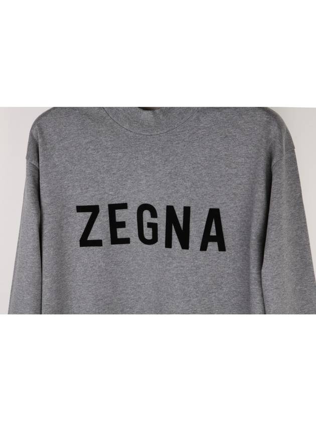 X ZEGHA Mock Neck Long Sleeve Gray FZTS01 K95 - FEAR OF GOD - BALAAN 6