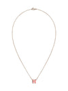 Mini Pop H Pendant Necklace Rose Gold - HERMES - BALAAN.