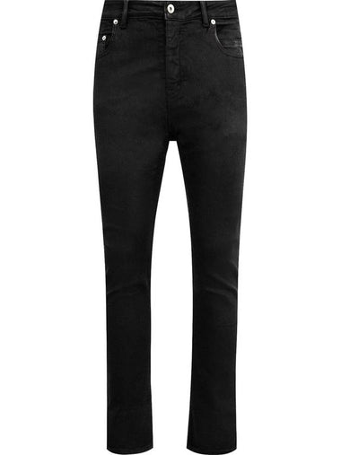 Porterville Detroit Cut Denim Jeans Black - RICK OWENS - BALAAN 1