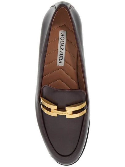 smooth leather brandi loafers in - AQUAZZURA - BALAAN 2