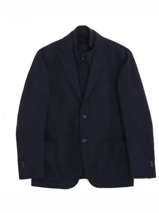 Navy Identity Wool Jacket C09JAIS14 270213 - CORNELIANI - BALAAN 1