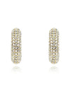 Dextera Hoop Earrings Gold - SWAROVSKI - BALAAN 5