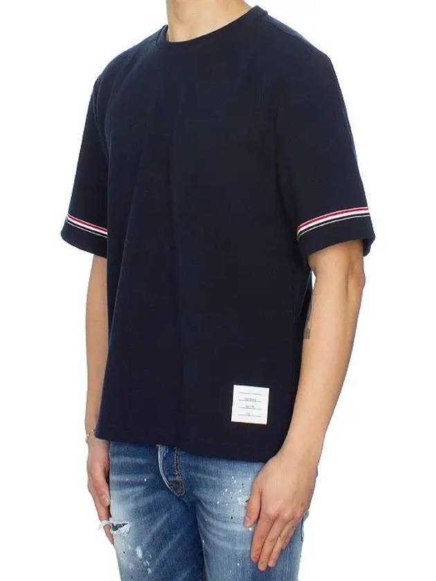 Short Sleeve T Shirt MJS282A J0199415 - THOM BROWNE - BALAAN 4