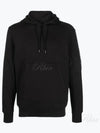 Diagonal Raised Fleece Hoodie Black - CP COMPANY - BALAAN 2