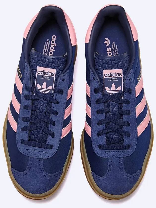 Gazelle Bold Low Top Sneakers Dark Blue - ADIDAS - BALAAN 5