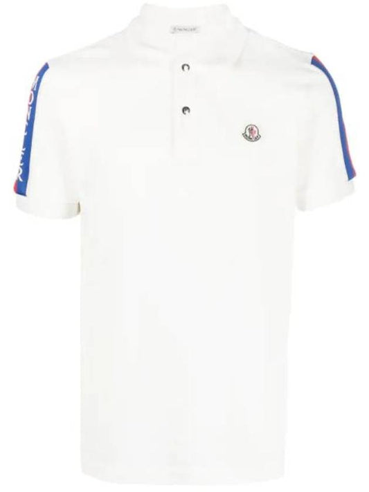 logo patch polo shirt I10918A00020899UR - MONCLER - 1