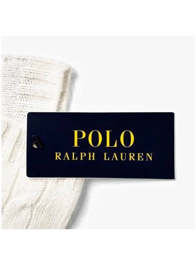 WC0528 107 Pony Cable Knit Gloves - POLO RALPH LAUREN - BALAAN 4