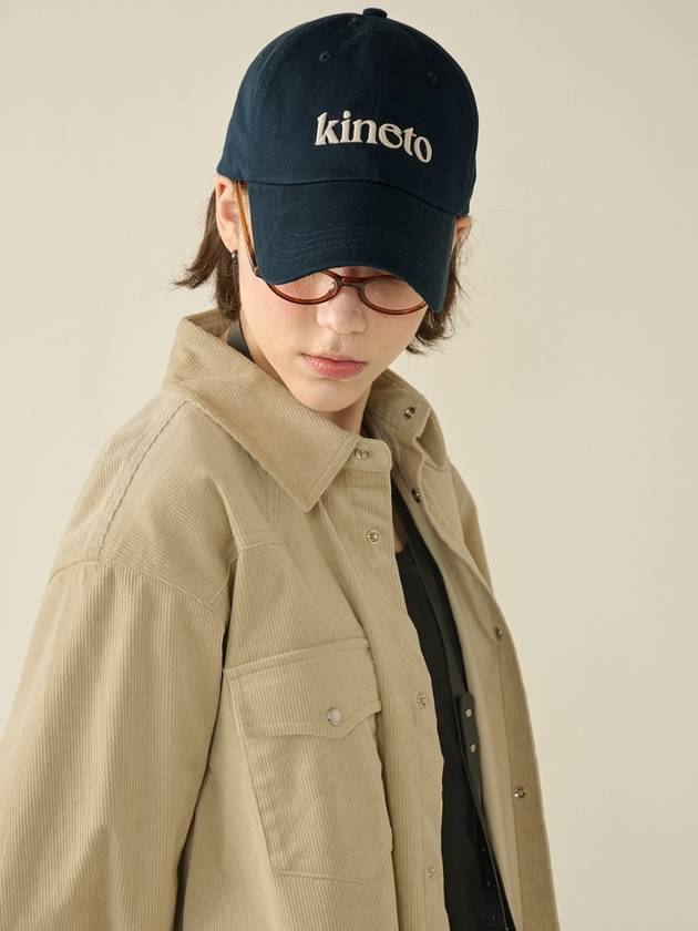 Signature Logo Ball Cap Navy W - KINETO - BALAAN 2