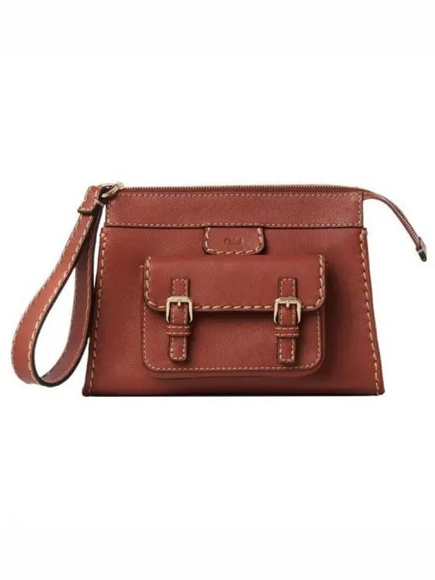 Edith Small Pouch Bag Sepia Brown - CHLOE - BALAAN 2