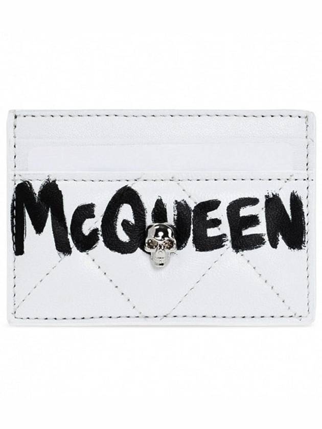 Skull Card Wallet 632038 C8Z81 - ALEXANDER MCQUEEN - BALAAN 1