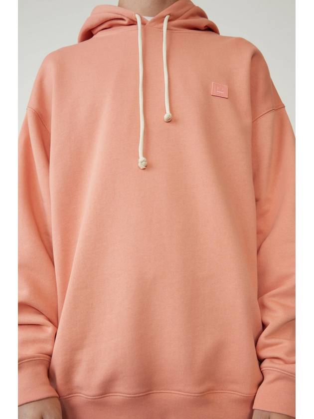 Face Patch Hoodie Pale Pink - ACNE STUDIOS - BALAAN 5