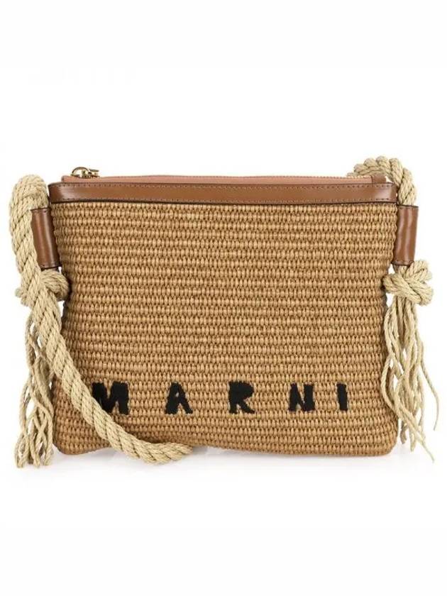 Women s Raffia Marcel Cross Bag PHMO0011 U1P3860 00M50 1055336 - MARNI - BALAAN 1