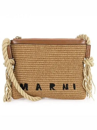 Women s Raffia Marcel Cross Bag PHMO0011 U1P3860 00M50 271108 1055336 - MARNI - BALAAN 1