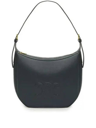 Heloise Supple Calfskin Shoulder Bag Slate Grey - CELINE - BALAAN 2