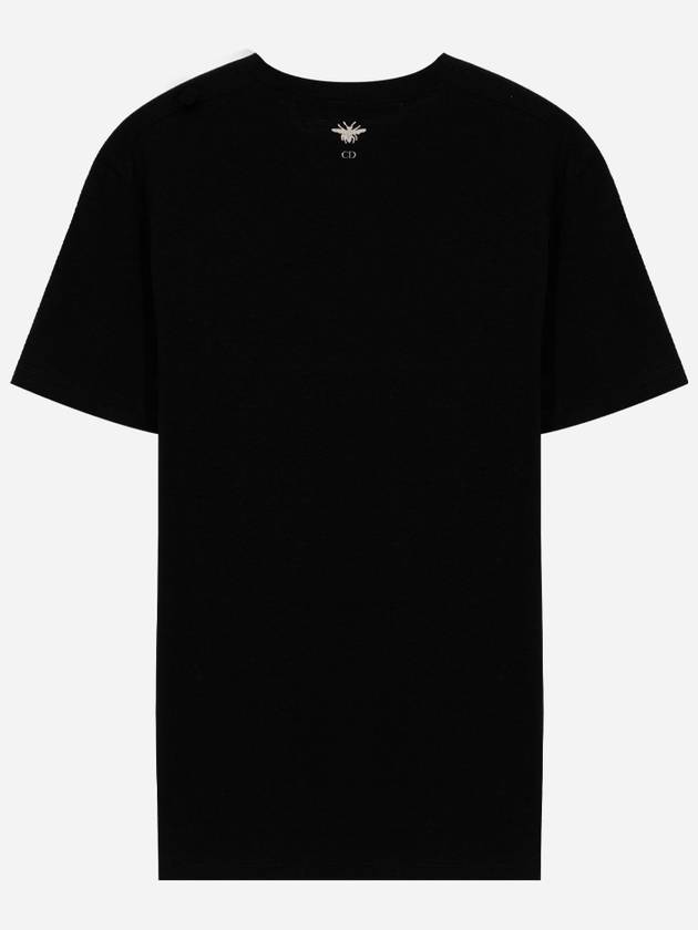 J'Adior 8 Short Sleeve T-Shirt Black - DIOR - BALAAN 6