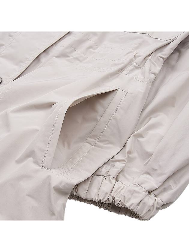 Women's Long Jacket White - BRUNELLO CUCINELLI - BALAAN 9