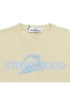 Kids short sleeved t shirt 801621073 V0091 10A12A Adult wearable - STONE ISLAND - BALAAN 3