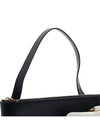 Logo Print Nappa Leather Shoulder Bag Black - JIL SANDER - BALAAN 9