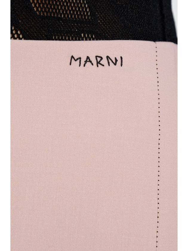 Marni Skirt With Logo, Women's, Pink - MARNI - BALAAN 5