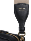 Soft Grain Shoulder Bag Black - PRADA - BALAAN 11