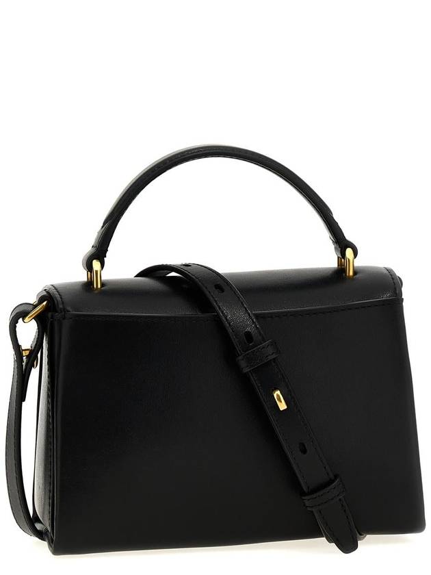 Lana Small Top Handle Cross Bag Black - MULBERRY - BALAAN 3