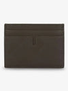 Men s Card Wallet Burberry Leather Case Green - BURBERRY - BALAAN 2