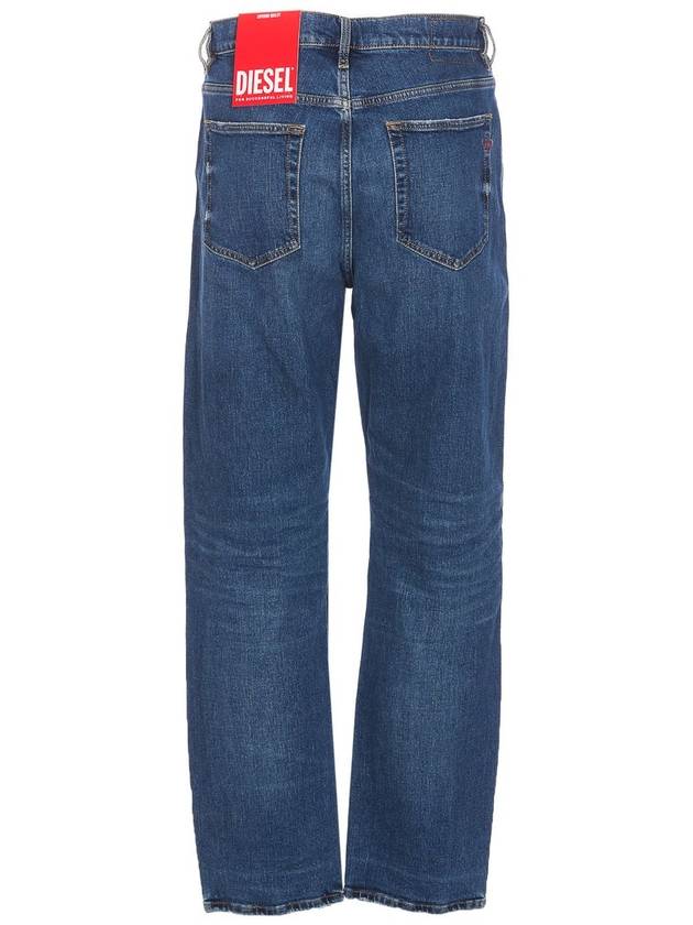 2020 D-Viker Straight Jeans Blue - DIESEL - BALAAN 3