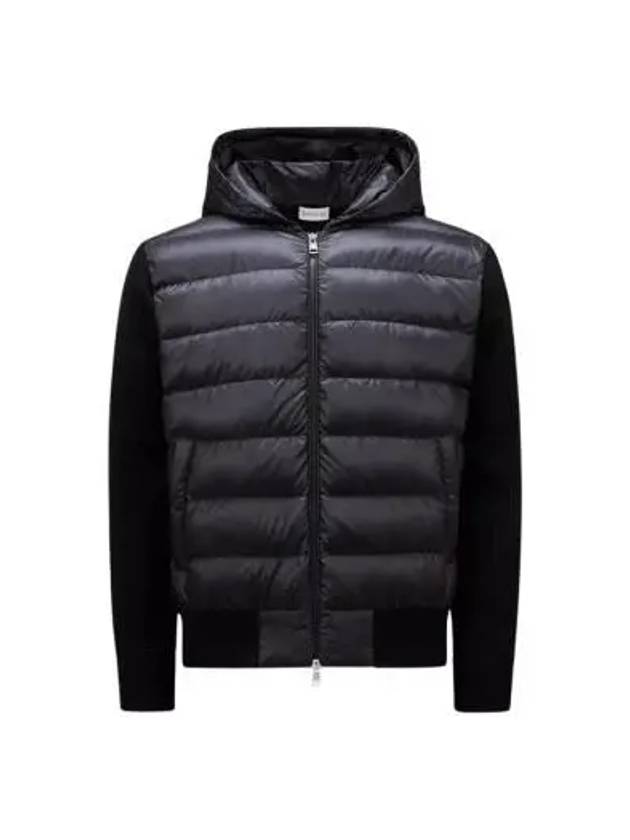 padded wool hoodie 9B00022 M1131 999 - MONCLER - BALAAN 2