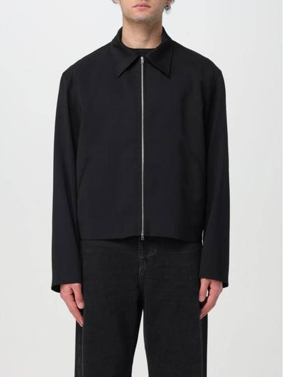 Worsted Wool Zip-Up Jacket Black - OUR LEGACY - BALAAN 2