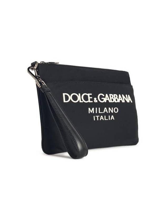 23 fw nylon pouch WITH rubber rise logo Dolce GABBANA BP3259 AG182 8B956 B0230516849 - DOLCE&GABBANA - BALAAN 3