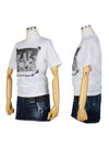 Bad News Scout Printing Short Sleeve T-Shirt White - DSQUARED2 - BALAAN 2