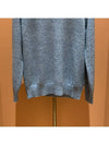 knit top light blue - BRUNELLO CUCINELLI - BALAAN 4