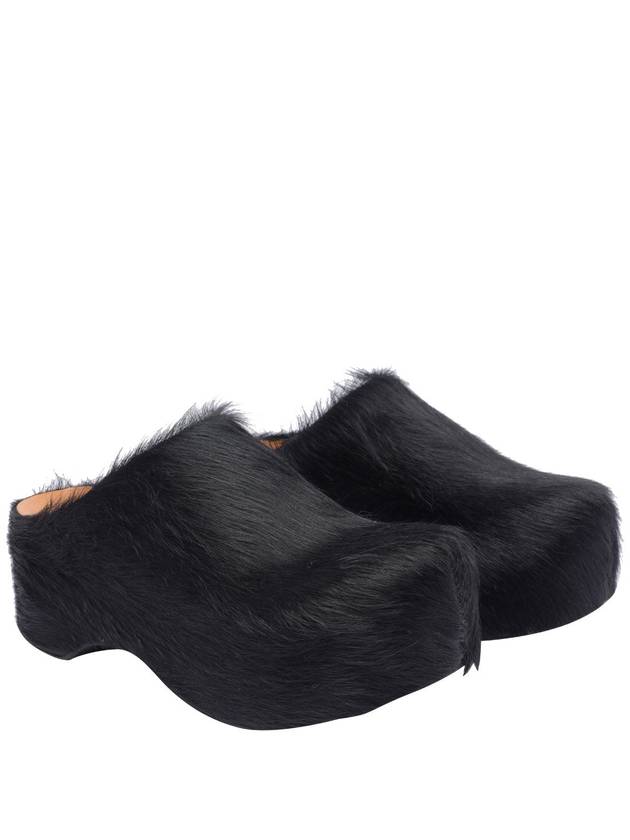 Marni Brushed Leather Clogs Mules - MARNI - BALAAN 5