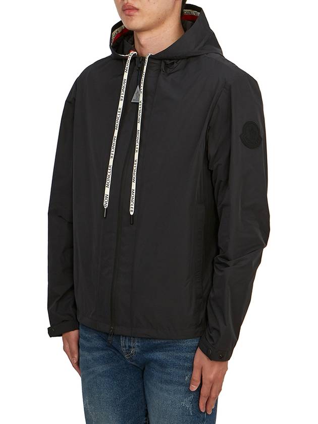 Carles Hooded Jacket Black - MONCLER - BALAAN 4